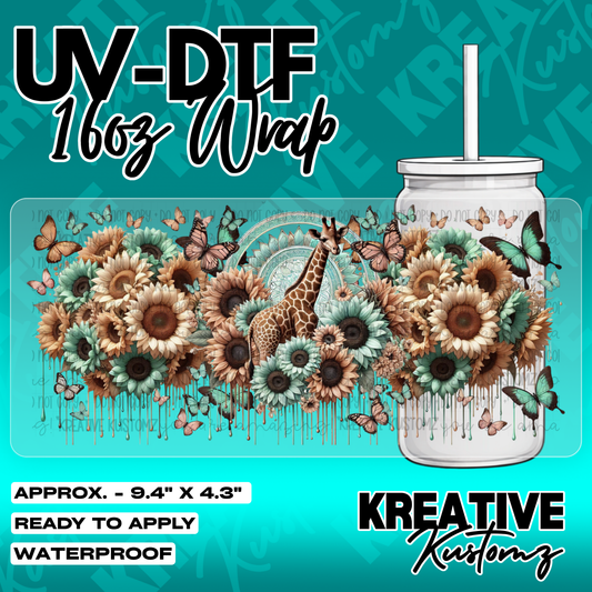 5928 | UV DTF Cup Wrap for 16oz Libbey Glass