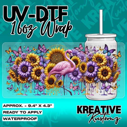 5944 | UV DTF Cup Wrap for 16oz Libbey Glass