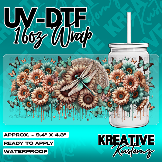 5949 | UV DTF Cup Wrap for 16oz Libbey Glass