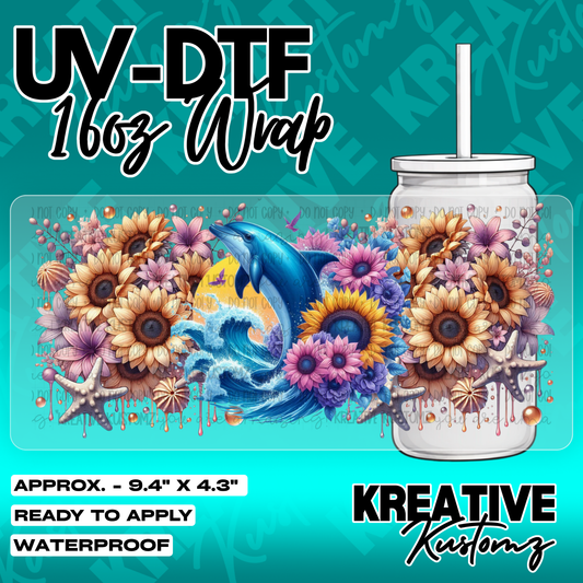 5954 | UV DTF Cup Wrap for 16oz Libbey Glass