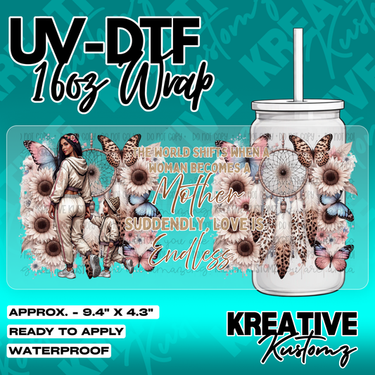 5967 | UV DTF Cup Wrap for 16oz Libbey Glass