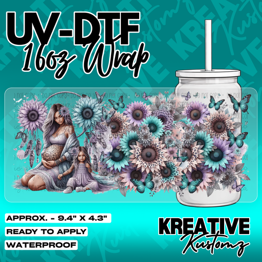 5969 | UV DTF Cup Wrap for 16oz Libbey Glass