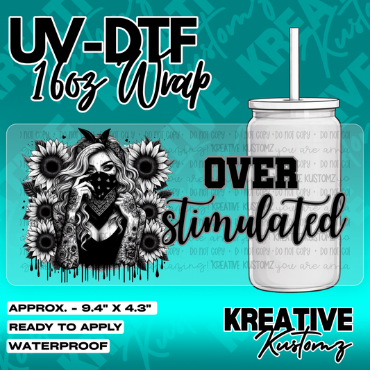 5984 | UV DTF Cup Wrap for 16oz Libbey Glass