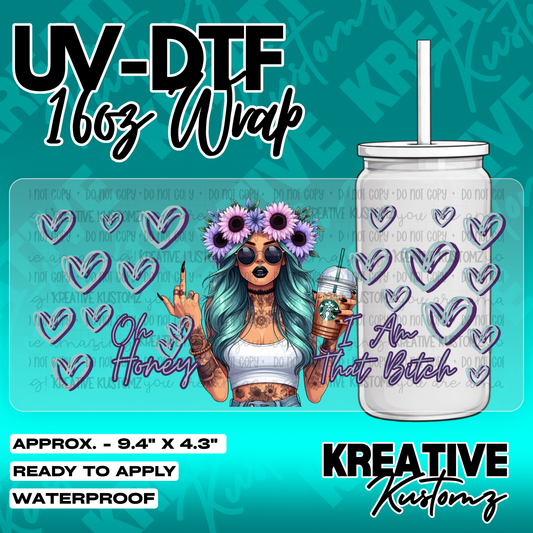 5994 | UV DTF Cup Wrap for 16oz Libbey Glass