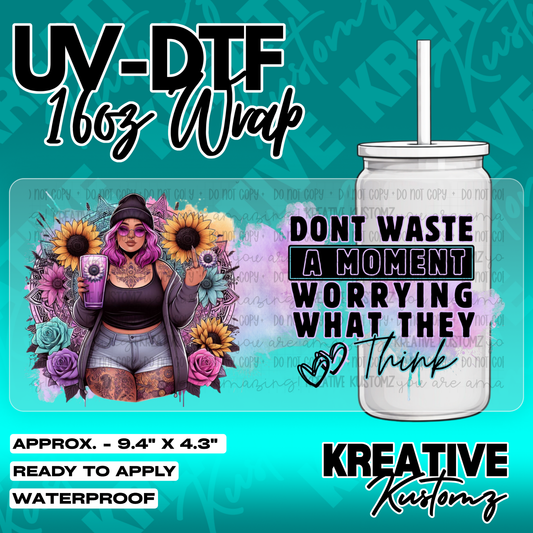 5996 | UV DTF Cup Wrap for 16oz Libbey Glass