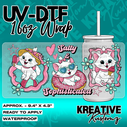 6009 | UV DTF Cup Wrap for 16oz Libbey Glass