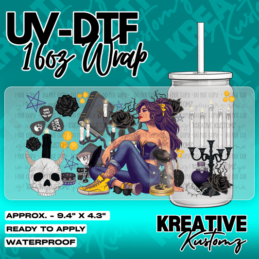 6013 | UV DTF Cup Wrap for 16oz Libbey Glass