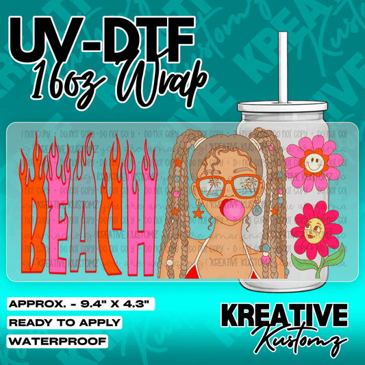 6016 | UV DTF Cup Wrap for 16oz Libbey Glass