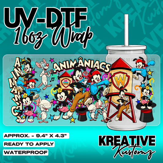 6023 | UV DTF Cup Wrap for 16oz Libbey Glass