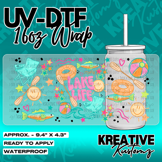6030 | UV DTF Cup Wrap for 16oz Libbey Glass