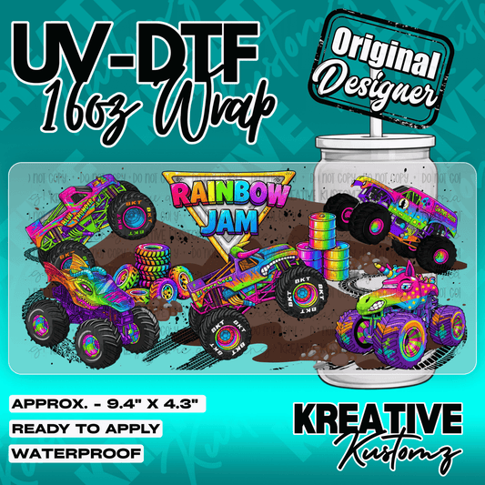 6034 | UV DTF Cup Wrap for 16oz Libbey Glass