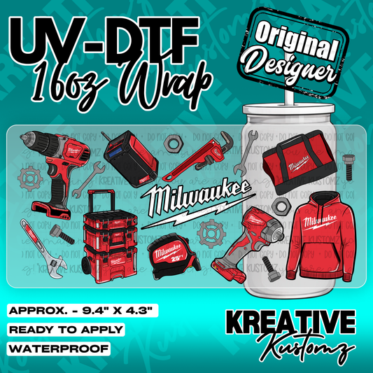 6048 | UV DTF Cup Wrap for 16oz Libbey Glass