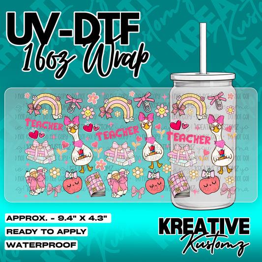 6051 | UV DTF Cup Wrap for 16oz Libbey Glass