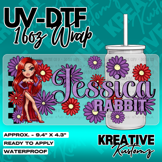 6104 | UV DTF Cup Wrap for 16oz Libbey Glass