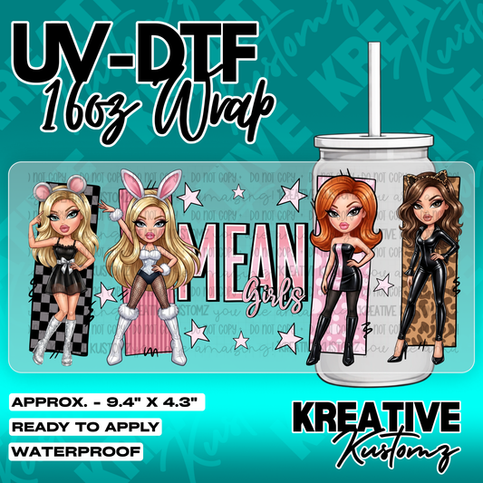 6106 | UV DTF Cup Wrap for 16oz Libbey Glass