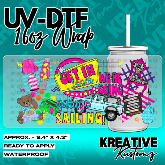 6115 | UV DTF Cup Wrap for 16oz Libbey Glass