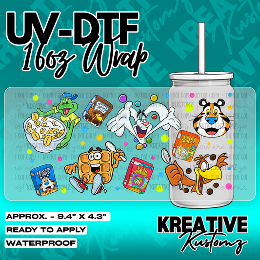 6119 | UV DTF Cup Wrap for 16oz Libbey Glass