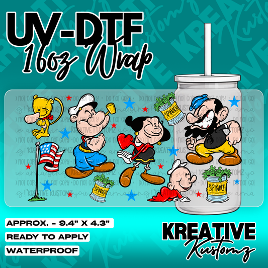 6131 | UV DTF Cup Wrap for 16oz Libbey Glass