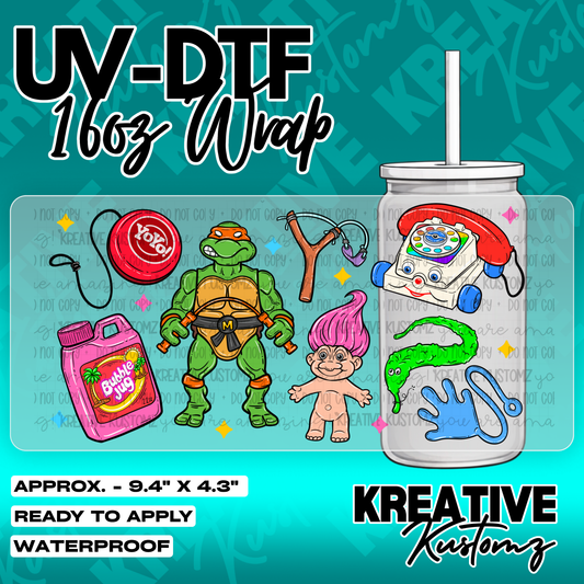 6138 | UV DTF Cup Wrap for 16oz Libbey Glass