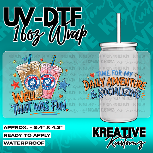 6151 | UV DTF Cup Wrap for 16oz Libbey Glass