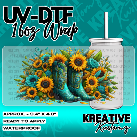 6154 | UV DTF Cup Wrap for 16oz Libbey Glass