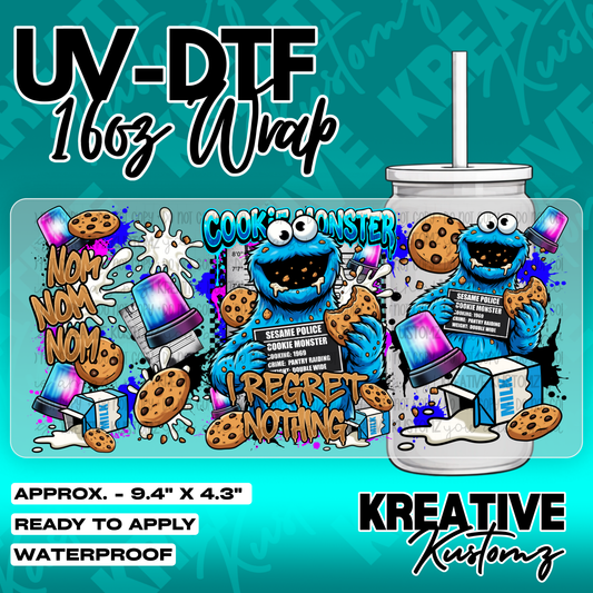 6169 | UV DTF Cup Wrap for 16oz Libbey Glass