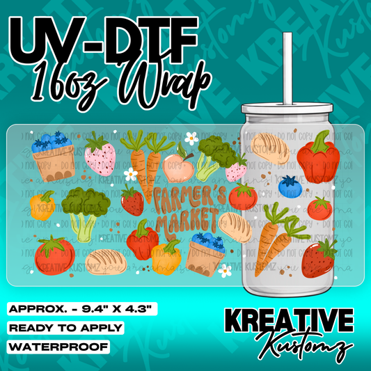 6171 | UV DTF Cup Wrap for 16oz Libbey Glass