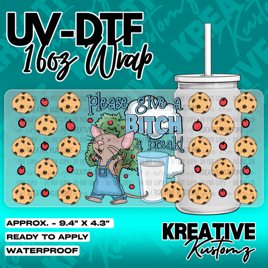 6173 | UV DTF Cup Wrap for 16oz Libbey Glass