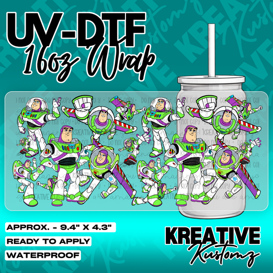 6177 | UV DTF Cup Wrap for 16oz Libbey Glass