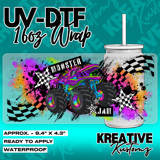 6195 | UV DTF Cup Wrap for 16oz Libbey Glass