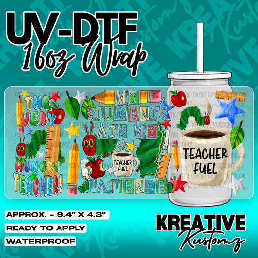 6218 | UV DTF Cup Wrap for 16oz Libbey Glass