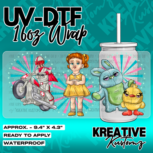 6241 | UV DTF Cup Wrap for 16oz Libbey Glass