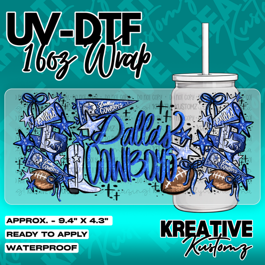 6287 | UV DTF Cup Wrap for 16oz Libbey Glass