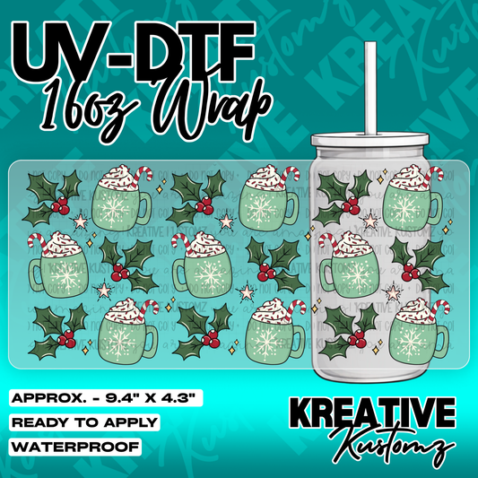 6315 | UV DTF Cup Wrap for 16oz Libbey Glass