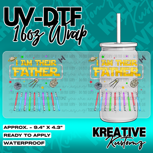 6319 | UV DTF Cup Wrap for 16oz Libbey Glass