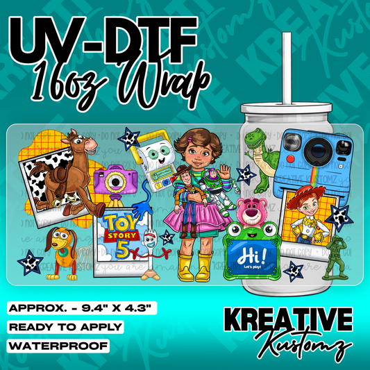 6333 | UV DTF Cup Wrap for 16oz Libbey Glass