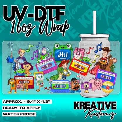 6335 | UV DTF Cup Wrap for 16oz Libbey Glass