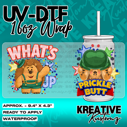 6374 | UV DTF Cup Wrap for 16oz Libbey Glass