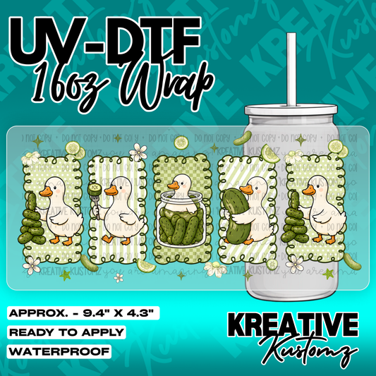 6378 | UV DTF Cup Wrap for 16oz Libbey Glass