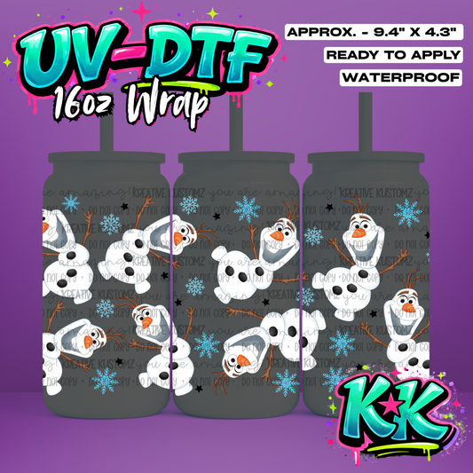 6414 | UV DTF Cup Wrap for 16oz Libbey Glass