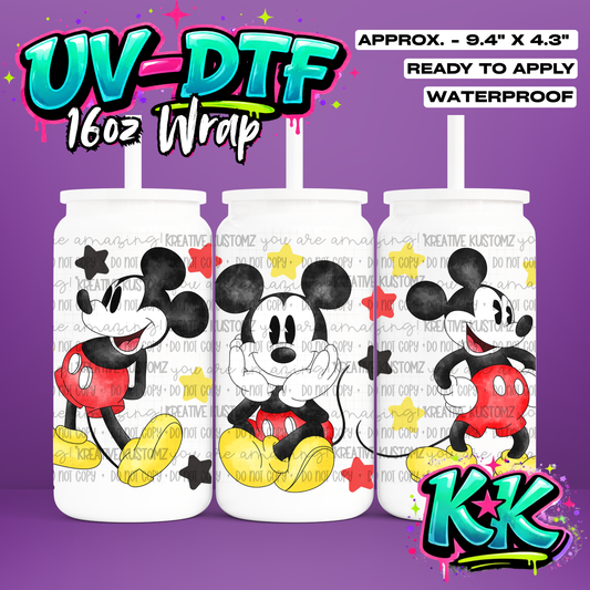 6419 | UV DTF Cup Wrap for 16oz Libbey Glass