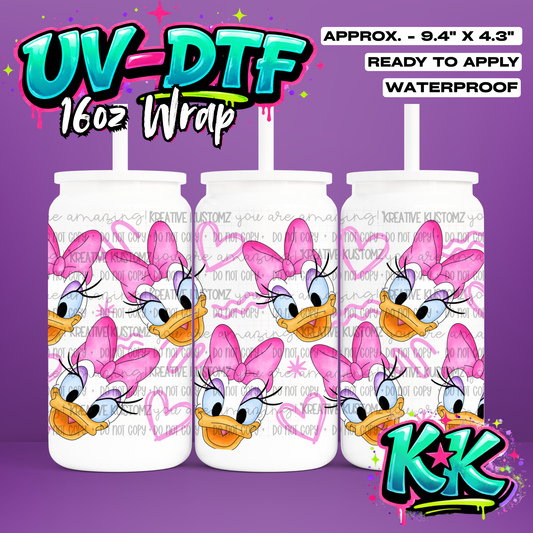 6426 | UV DTF Cup Wrap for 16oz Libbey Glass