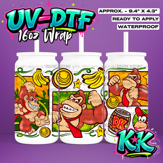 6452 | UV DTF Cup Wrap for 16oz Libbey Glass