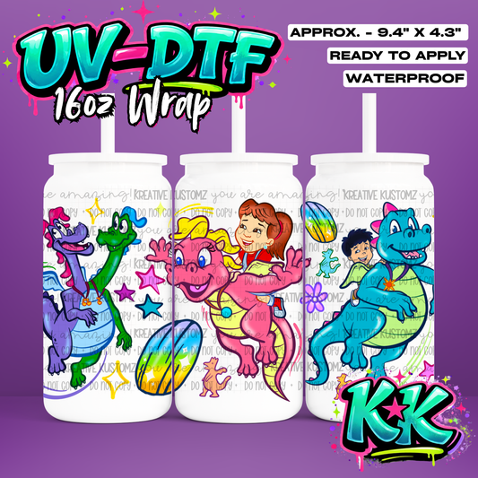 6460 | UV DTF Cup Wrap for 16oz Libbey Glass