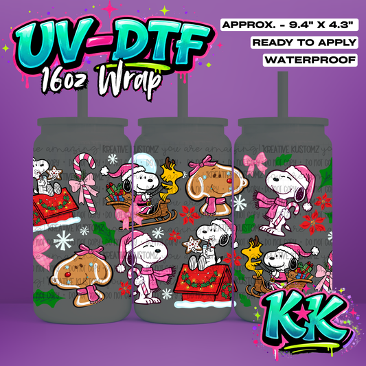 6464 | UV DTF Cup Wrap for 16oz Libbey Glass