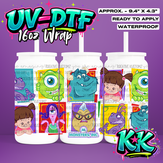 6469 | UV DTF Cup Wrap for 16oz Libbey Glass