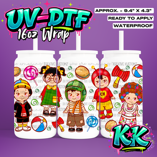 6480 | UV DTF Cup Wrap for 16oz Libbey Glass