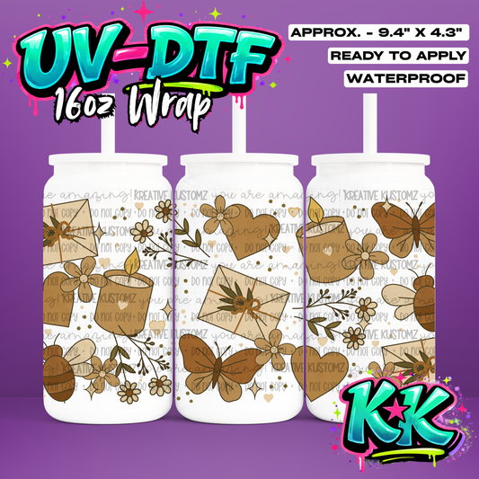 6496 | UV DTF Cup Wrap for 16oz Libbey Glass