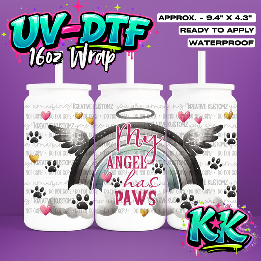 6506 | UV DTF Cup Wrap for 16oz Libbey Glass