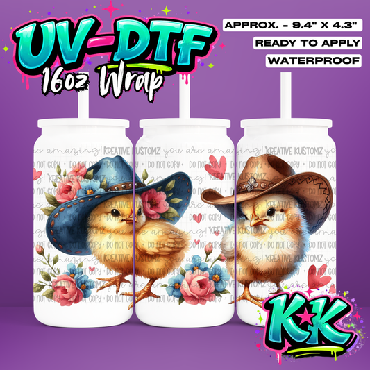 6510 | UV DTF Cup Wrap for 16oz Libbey Glass